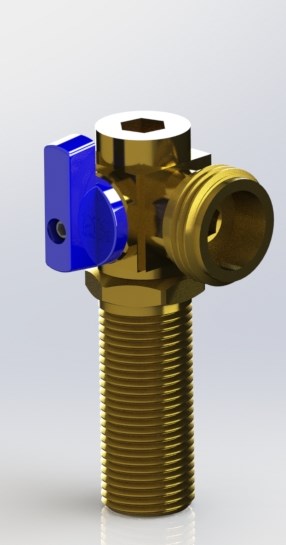 3/4" GHT Washing Machine Outlet Box Valves