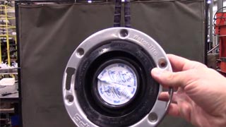 Video thumbnail of LSP Pop Up v IPS closet flange strength test